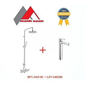Mua Combo trọn bộ INAX BFV-3415T-8C + LFV-1402SH