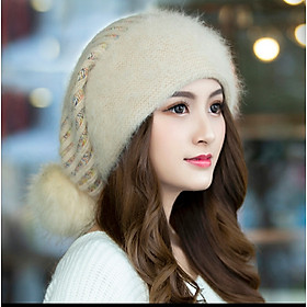 Nón mũ len nữ thời trang Hàn Quốc mới dona23040103