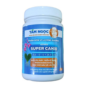 Mua SUPER CANXI - Thầy Tám Ngọc/Lá cây dày  xanh mướt rễ to  khỏe  phân nhánh nhiều cứng cây. lọ 100gr