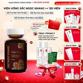 Viên uống Sắc Ngọc Khang ++ (120 viên) dòng cao cấp giúp chống lão hóa, giảm nám sạm và cân bằng nội tiết tố