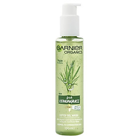 Garnier Organics Fresh Lemongrass Detox Gel Wash 150ml
