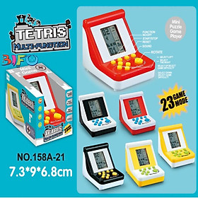 Máy chơi game mini cầm tay Tetris xếp hình thú vị cho trẻ em