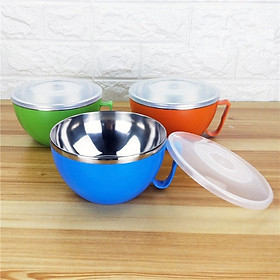 Mua Tô Inox 2 Lớp Hàn Quốc 900ml Có Nắp Đậy Giữ Nhiệt Ăn Mì  Đựng Cơm Văn Phòng  Rau Củ Quả Đa Năng