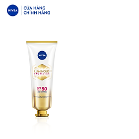 Kem Chống Nắng Dưỡng Da NIVEA LUMINOUS 630 Giúp Làm Mờ Đốm Nâu Ngăn Ngừa