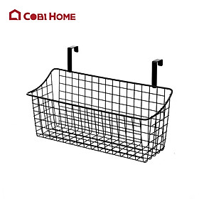 Mua Giỏ kim loại đựng đồ đa năng  dạng treo tủ/tường (M). Hàng nhập khẩu chính hãng