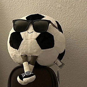 Gấu bông hình quả bóng đá dễ thương - Size từ 25cm đến 35cm - Quà tặng gấu bông quả bóng đá êm mịn cho bé