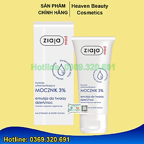 Nhũ tương dưỡng ẩm Ziaja ure 3% - Ziaja Med Mocznik 3% Ure 50ml
