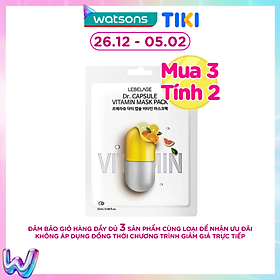 Mặt Nạ Lebelage Làm Sáng Da Dr.Capsule Vitamin Mask Pack 25ml