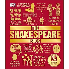 Hình ảnh Sách - The Shakespeare Book : Big Ideas Simply Explained by DK (UK edition, hardcover)