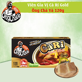 Viên Gia Vị Cà Ri Ông Chà Và Gold 120g (Curry Cubes)