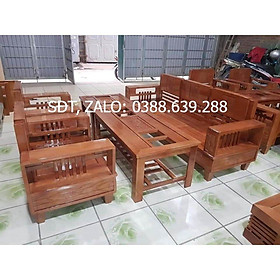 Bộ ghế phòng khách làn bằng gỗ sồi hoàn toàn