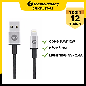 Mua Cáp Lightning MFI 1m Mophie - Hàng chính hãng
