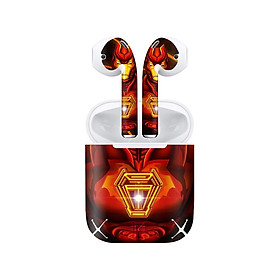 Mua Miếng dán skin chống bẩn cho tai nghe AirPods in hình siêu anh hùng - SAH0088 (bản không dây 1 và 2)