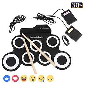 Mua Trống điện tử giúp học nhạc giải trí Trống điện tử di động