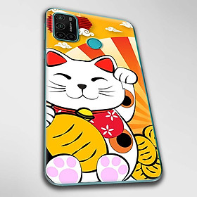 Ốp lưng dành cho Vsmart Joy 4 mẫu Mèo thần tài hoàng kim