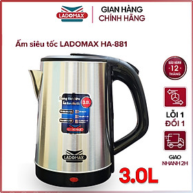 Mua Ấm đun siêu tốc 3 lít Ladomax HA-881 - Hàng chính hãng