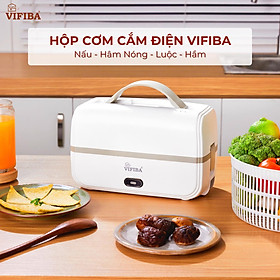 Hình ảnh Hộp cơm cắm điện 2 tầng cao cấp Homea2z, hộp đựng cơm thông minh, hộp cơm hâm nóng, giữ nhiệt, sử dụng để nấu ăn