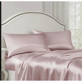Mua Vỏ gối lẻ - Áo gối ôm phi lụa mát mịn JejuBedding dày dặn thoáng mát