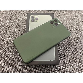 Ốp lưng Memumi cho iPhone 11 6.1 siêu mỏng 0.3 mm (xanh rêu) - Hàng nhập khẩu