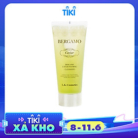 Sữa Rửa Mặt Dạng Gel Dưỡng Sáng Da, Giúp Săn Chắc, Chống Lão Hóa BERGAMO Foaming Cleanser 150ml