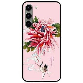 Ốp lưng dành cho Samsung S23 - S23 Plus - S23 Ultra - A34 5G - A54 5G mẫu Hạc Mẫu Đơn