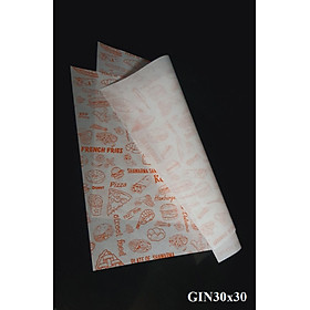 Mua GIẤY GÓI HAMBURGER IN SẴN  GIẤY CHỐNG THẤM IN SẴN
