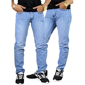 Combo 2 Quần Jean Nam Muidoi Q153 - Xanh Lam