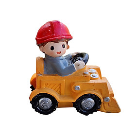 Vehicle Toy Decorations Mini Creative Ornament for Home Ornament Cake Topper Birthday Party Supplies