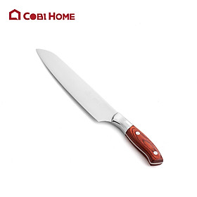 Mua Dao đầu bếp tay cầm gỗ - Thép không gỉ  cứng cáp  sắc bén  dễ vệ sinh - Cobihome