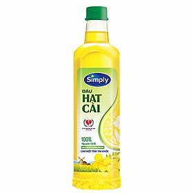 Dầu ăn SIMPLY hạt cải 1L-3003409
