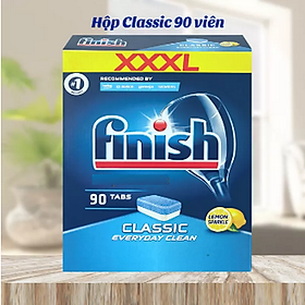 Viên rửa Chén Tổng Hợp Finish 100 Tabs classic Dùng Cho Máy Rửa Bát