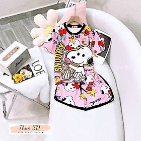 Đồ bộ đùi thun lạnh in 3D hoạt hình. Đồ bộ thun lạnh đùi. HÀNG MAY TRỰC TIẾP TẠI VIỆT NAM. Cún/chó Snoopy - We bare bears - Winnie the pooh - Gấu Lotso - khác. thunlanh3dui62kg