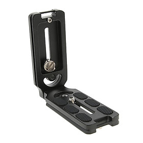 Universal Vertical L Shaped Quick Release Plate Bracket Mount for SLR Camera