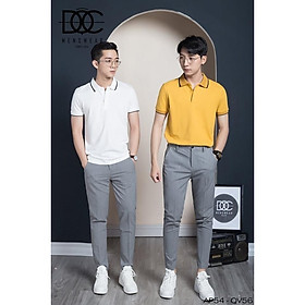 Áo thun nam cổ bẻ Kojiba ngắn tay dáng ôm ARU SHOP