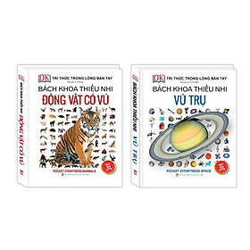 Bách Khoa Thiếu Nhi Động Vật Có Vú + Bách Khoa Thiếu Nhi Vũ Trụ - Combo 2 Cuốn Bìa Cứng - Minh Thắng