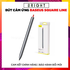 Bút Cảm Ứng Baseus Square Line Capacitive Stylus Pen (Anti Misoperation) Sử Dụng Pin Sạc 140mah - Hàng Chính Hãng