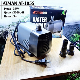 Bơm Atman AT 105S - Máy Bơm Mạnh Mẽ, Tiết Kiệm Điện Dành Cho Bể Cá Koi