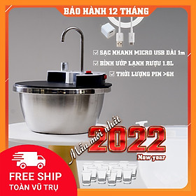 Mua Máy Rót Riệu TỰ ĐỘNG  Bình Rót Riệu Cảm Ứng Thông Minh ZOZO MOON  ƯỚP LẠNH RƯỢU 