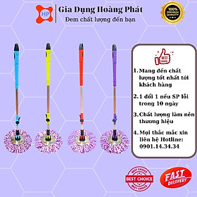 Mua Cây Lau Nhà Tự Vắt Thông Minh 360° Mâm Inox / Nhựa