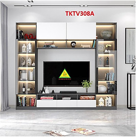 Mua Tủ kệ tivi trang trí phong cách hiện đại TKTV308A - Nội thất lắp ráp Viendong adv