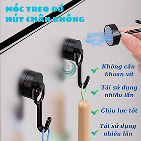 Mua  Bộ 2  Cái - Nam Châm Móc Treo Lực Hút Siêu Mạnh  Móc Treo Nam Châm Treo Đồ Lực Hút Siêu Mạnh T009