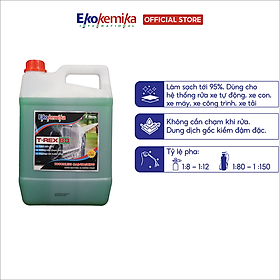 Nước Rửa Xe Không Chạm Đặc Biệt T-rex 80 Ekokemika (5L) - Hàng Chính Hãng