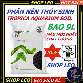 Phân nền Tropica Aquarium Soil bao 9L (mẫu mới nhất) - phân nền  cao cấp chuyên cho thủy sinh - phụ kiện cá cảnh-shopleo