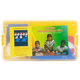Bộ 2 Bộ Đồ Dùng Thực Hành Toán Lớp 4