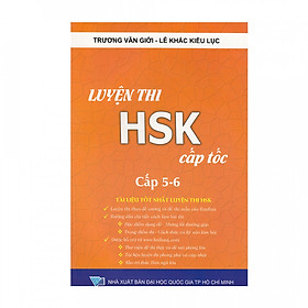 [Download Sách] Luyện Thi HSK Cấp Tốc (Cấp 5-6) 2018 (tặng kèm bookmark)