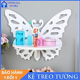 Mua Kệ treo tường trang trí phòng khách hình con bướm IHW-17- ICO HOME