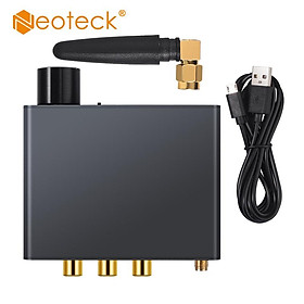 Neoteck 192Khz DAC Với Bộ khuếch đại tai nghe V5.0 tương thích Bluetooth Hỗ trợ AAC Bộ chuyển đổi kỹ thuật số sang tương tự có độ trễ thấp