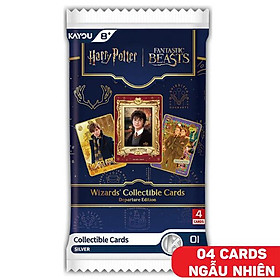 Card Bo Góc Harry Potter - Departure Edition - 001 - Kayou KH07 (4 Card Ngẫu Nhiên/Túi)