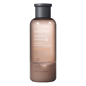 Nước Cân Bằng Se Khít Lỗ Chân Lông Từ Tro Núi Lửa Jeju Innisfree Jeju Volcanic Pore Toner 2 x 200ml - 131171036