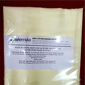 Khăn Lau Nội Thất Bằng Da Tổng Hợp Siêu Mịn Và Thấm Nước Ultrawipe Made In Italy - Hàng Chính Hãng